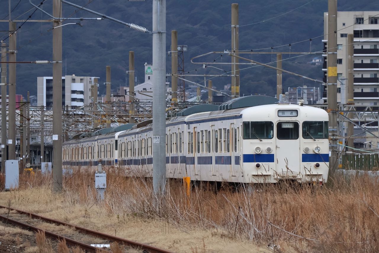 415系鋼製車 門司港・門司の疎開状況 2025年1月 | れきてつ