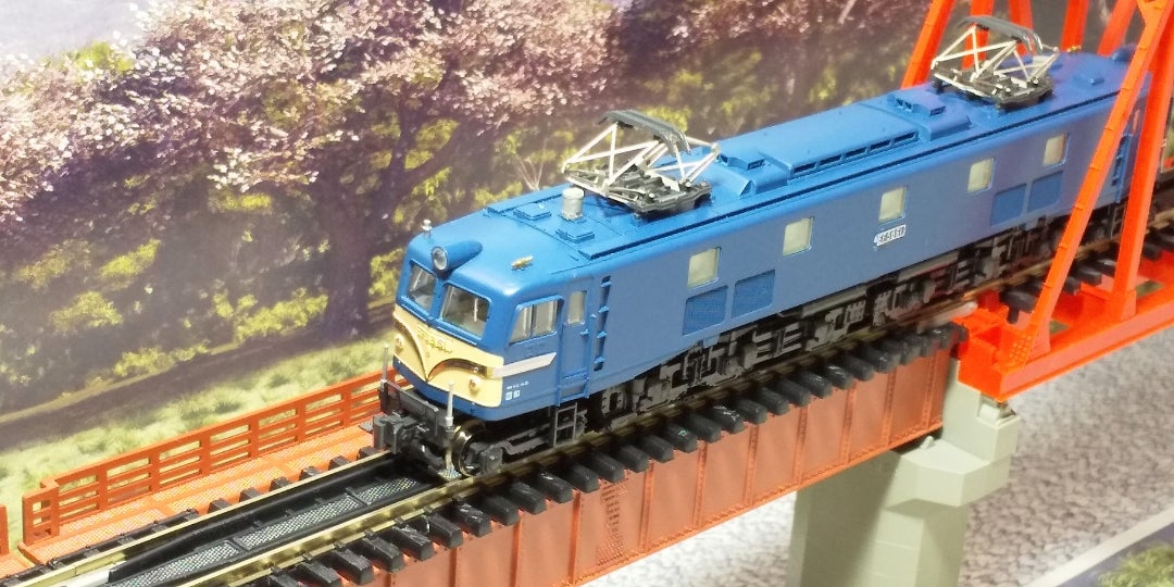 KATO EF58 後期形 大窓 ブルー 入線‼️ (品番3020-1) | oketa-mokeiの