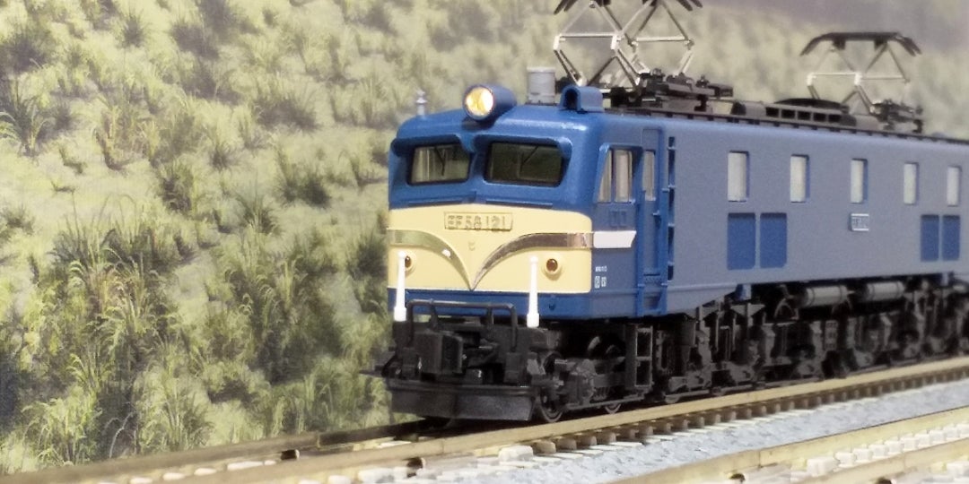 KATO EF58 上越形 ブルー 入線‼️ (品番3020-2) | oketa-mokeiのブログ