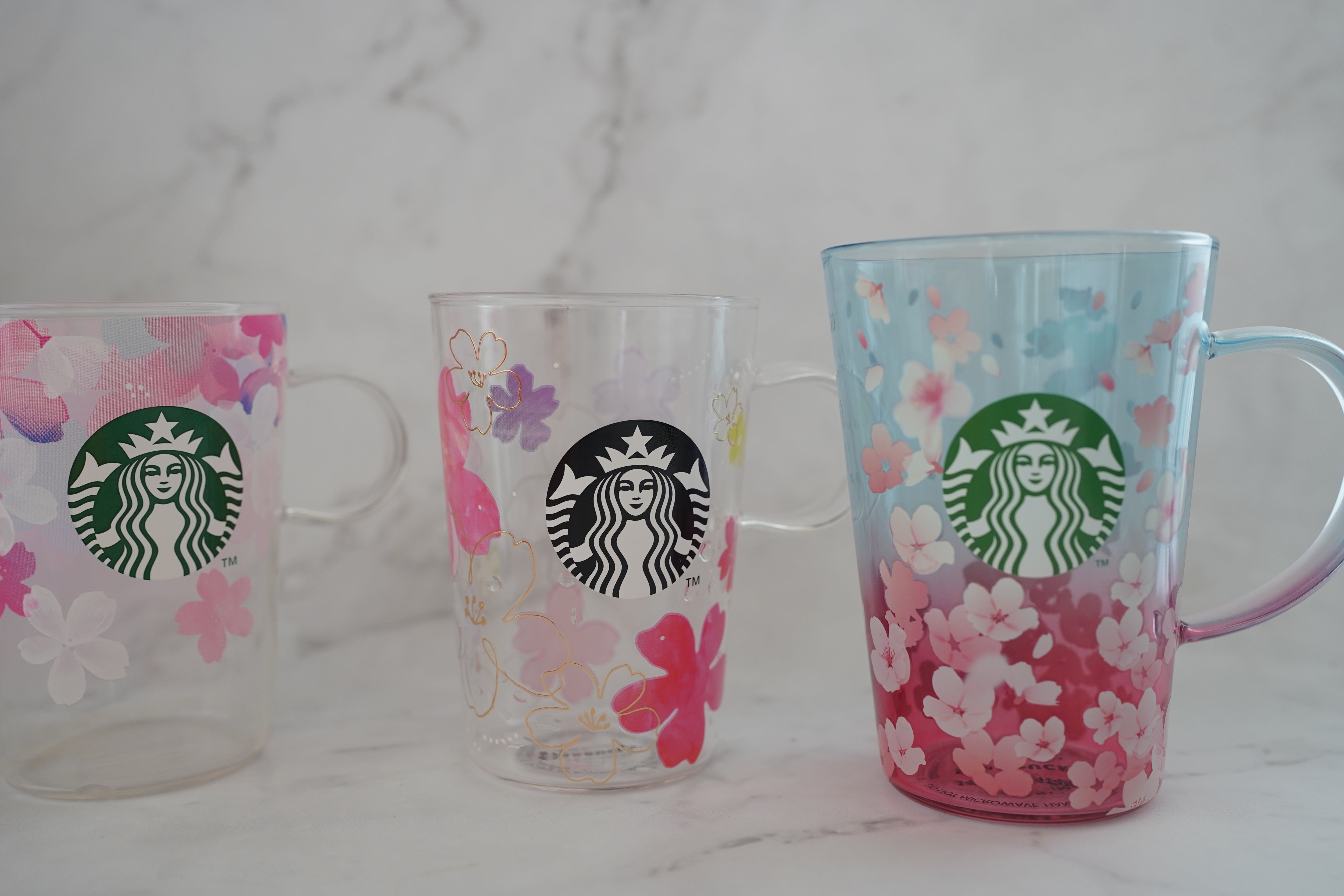 スタバSAKURA耐熱グラスマグお気に入り3つ買って良かった事と今葛藤し