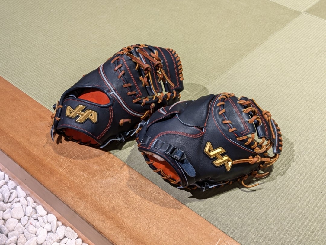 ハタケヤマ】40周年記念モデル／硬式キャッチャーミット／硬式