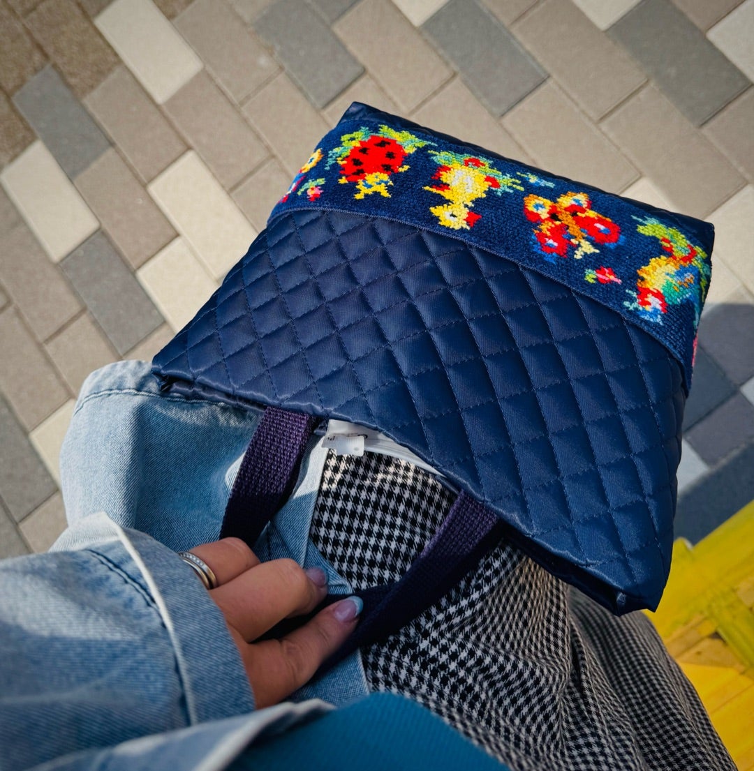 学校フェイラーバッグインミニバッグハイジ柄でご近所ランチと年度末