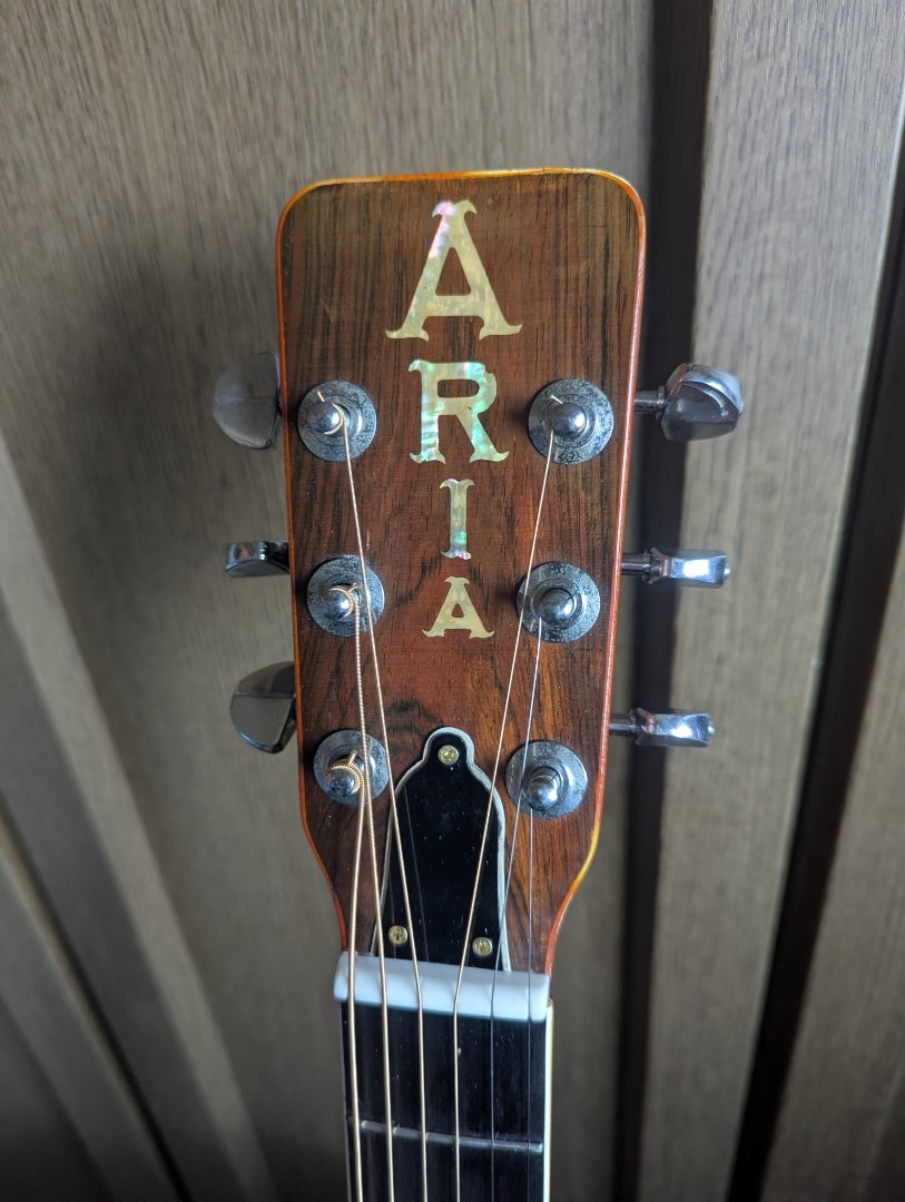 No:2 Aria W-350 ハカランダ | ゆずマンのギター説明ブログ