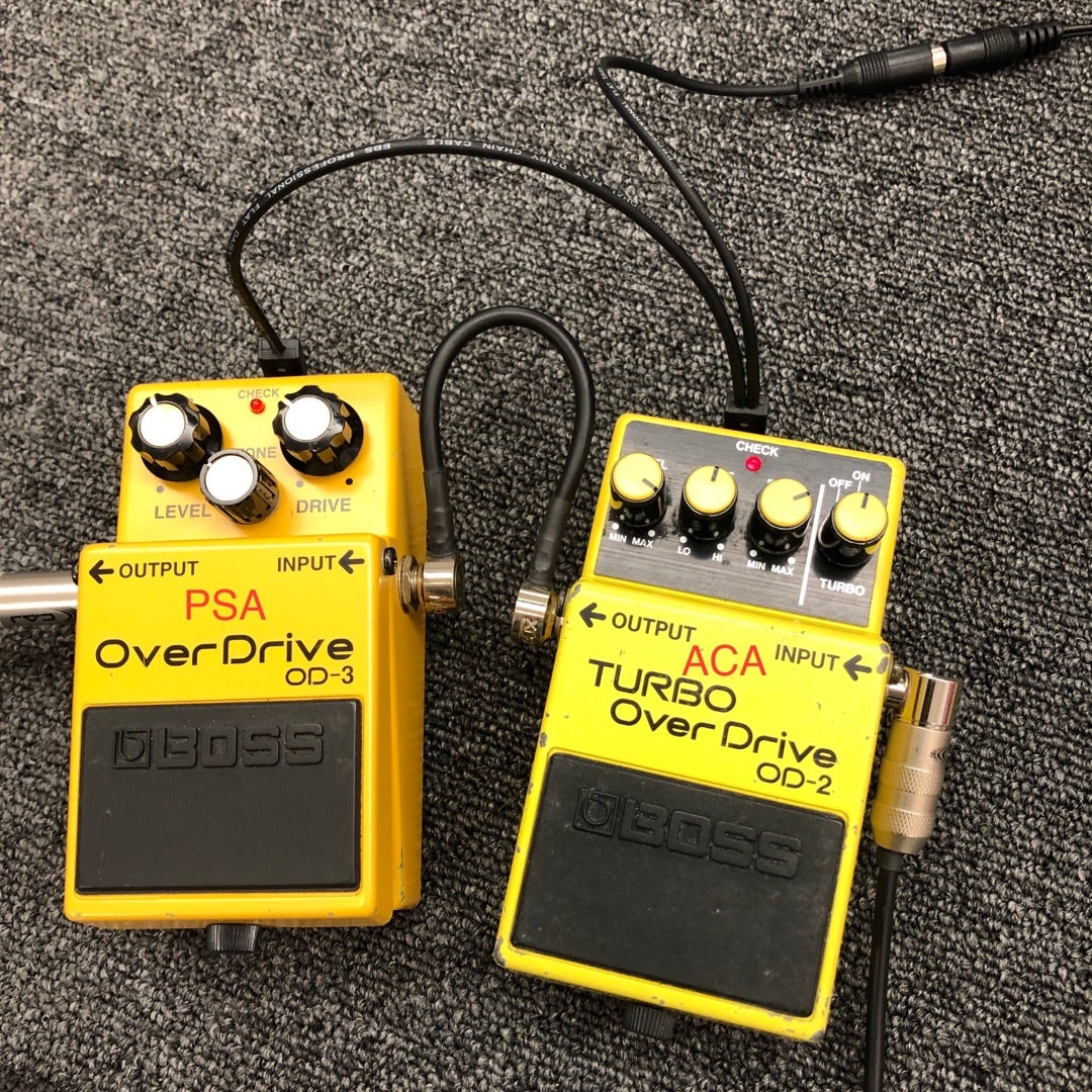 BOSS OD-2 TURBO OverDrive MADE IN JAPAN!ACA問題（追記 | 気ままに
