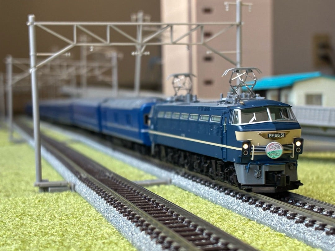 KATO EF66 0番台後期型 ブルートレイン牽引機 3090-3 買ってみた