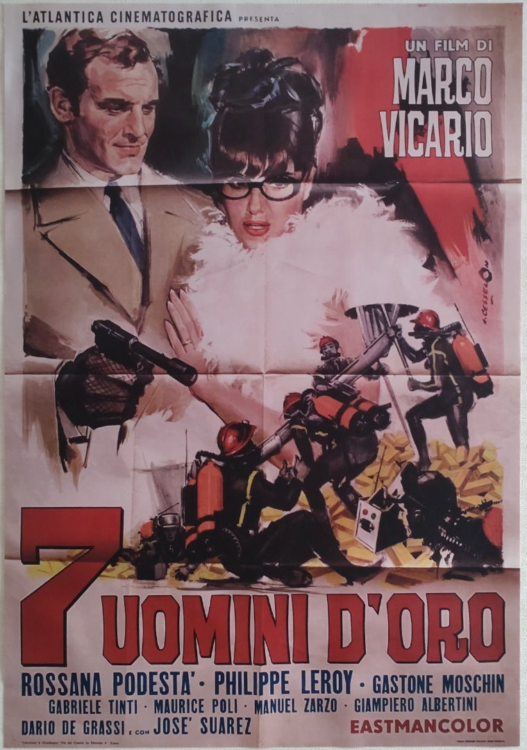 黄金の七人』『続 黄金の七人 レインボー作戦』 in 大須シネマ | 塵人