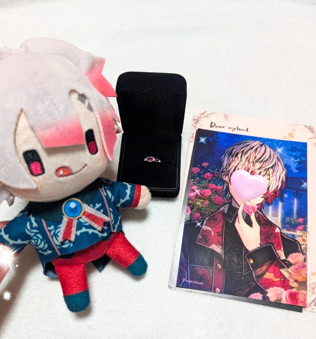 悪魔執事と黒い猫(あくねこ)執事からのプレゼントとチェキ風カード