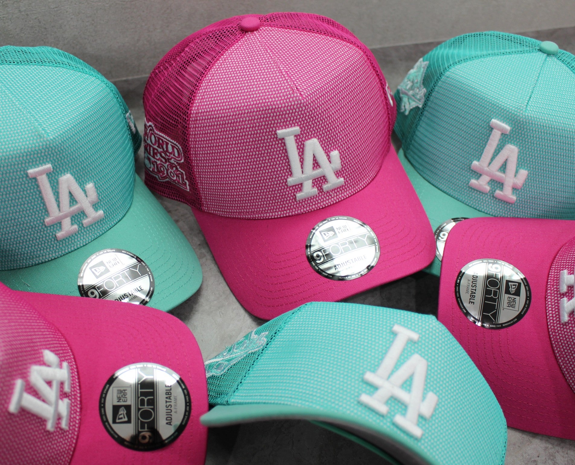 新入荷 NEW ERA LA ドジャース ピンク メッシュキャップ | MOXOF BLOG