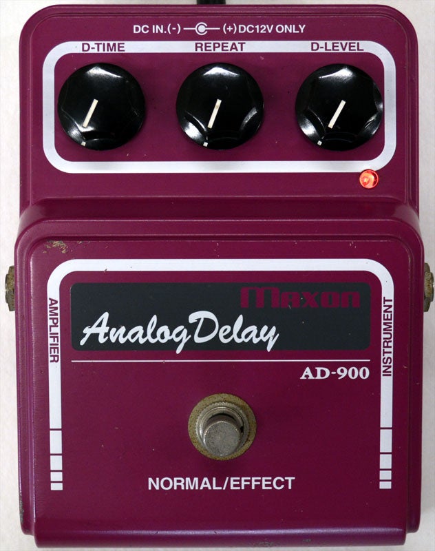 MAXON AD-900 1990年代の前期型のアナログディレイです❗ | Eric