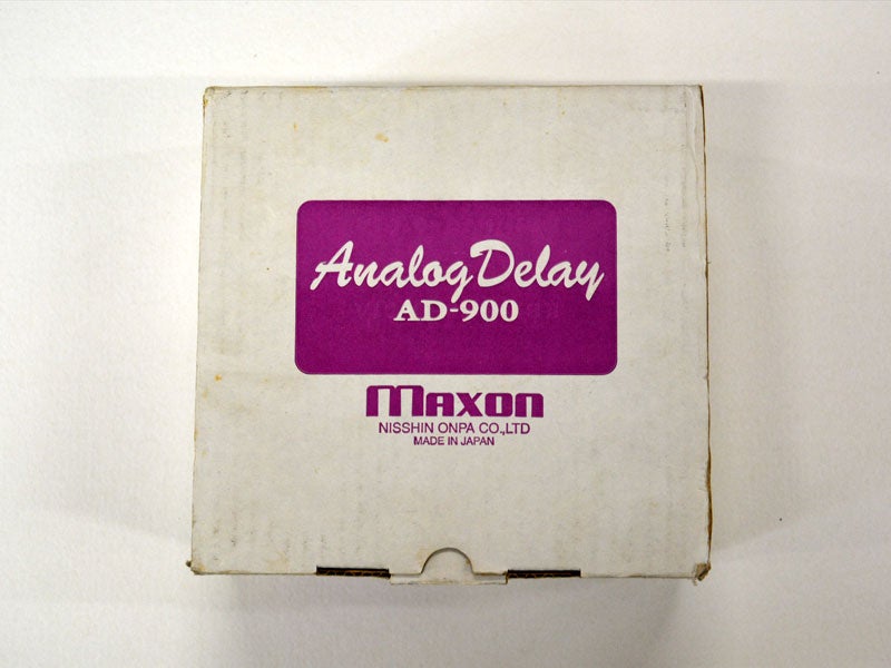 MAXON AD-900 1990年代の前期型のアナログディレイです❗ | Eric