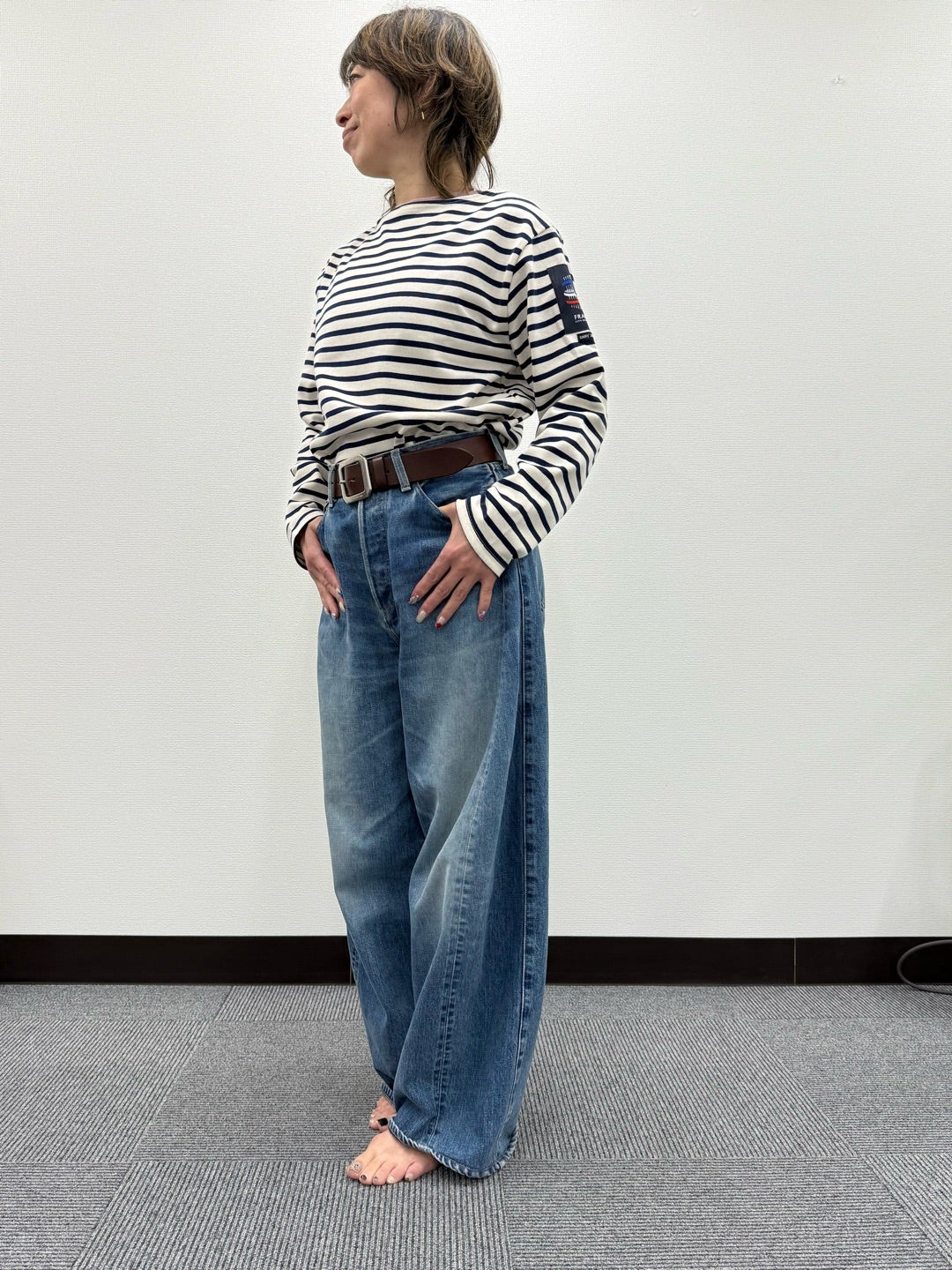 SAINT JAMES セントジェームスのボーダーシャツ 大阪・関西万博