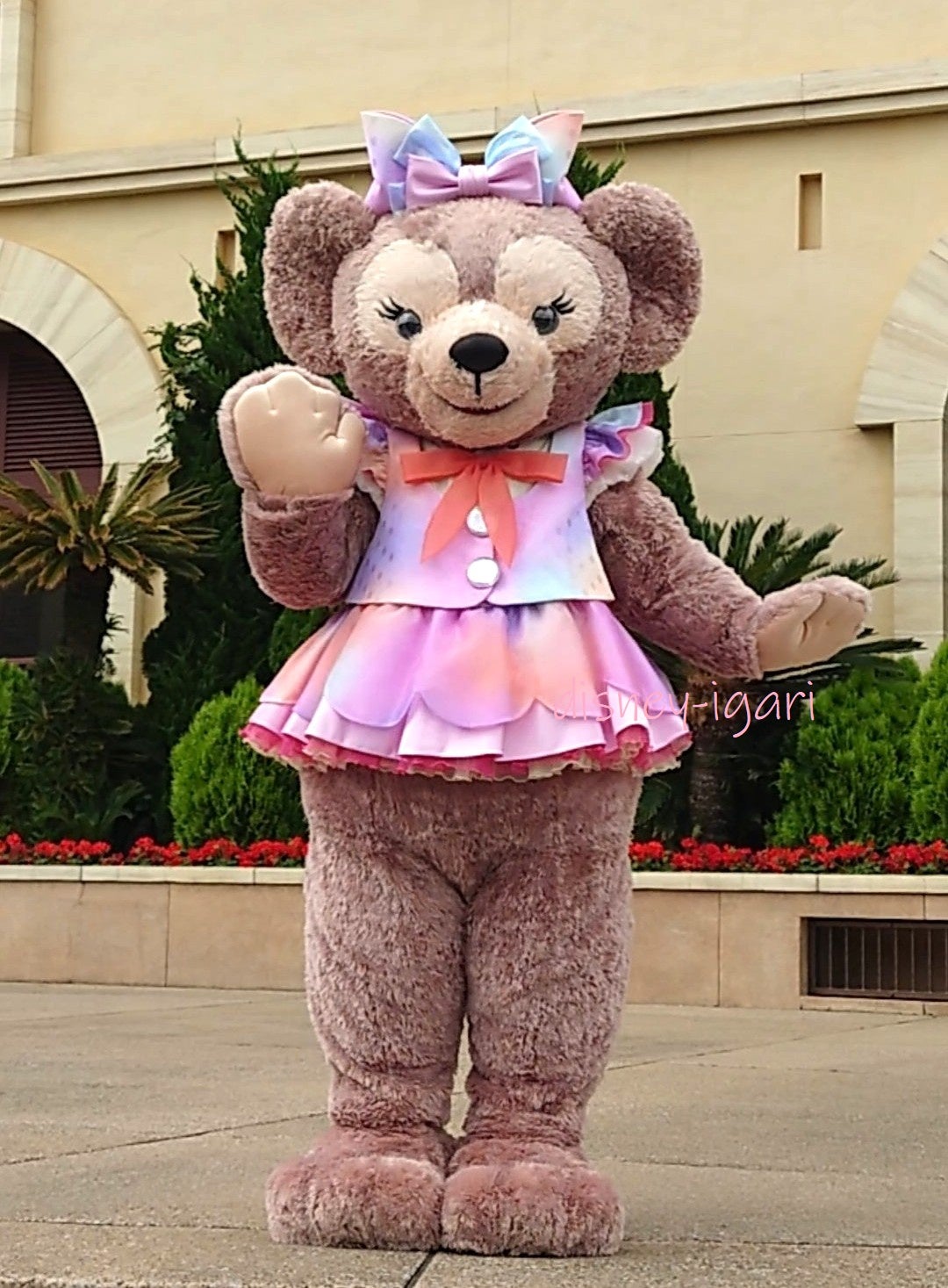 TDS☆カラフルハピネス・コスのジェラトーニ＆シェリーメイに会えまし