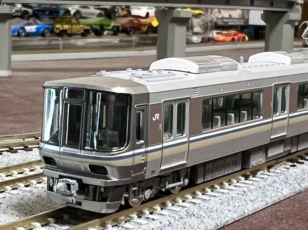 TOMIX 98479 “JR 223-2000系近郊電車（6両編成）セット”入線。〜その2