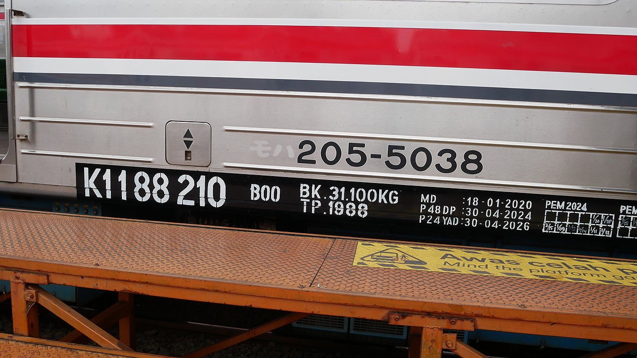 16.KAIコミューター、再会した日本の中古電車205系に乗ってボゴールへ