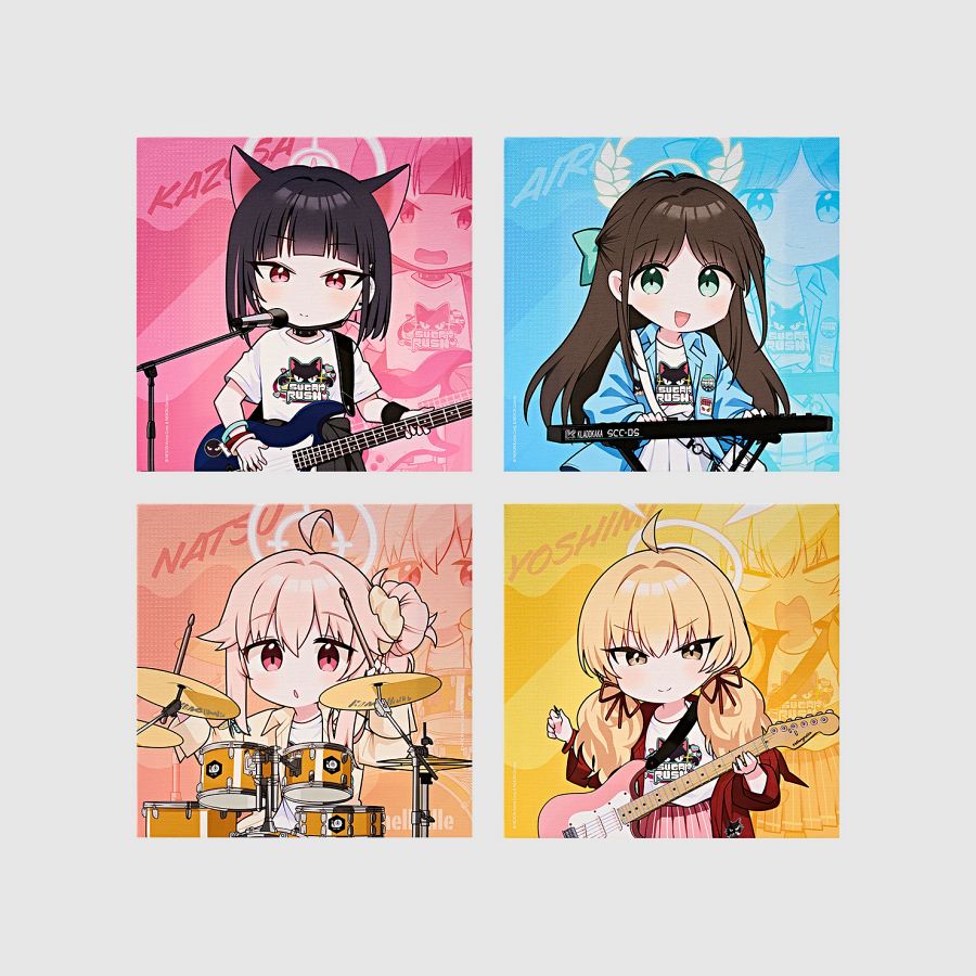 韓国版 ブルーアーカイブ はまじあき キーボードセット 韓国限定