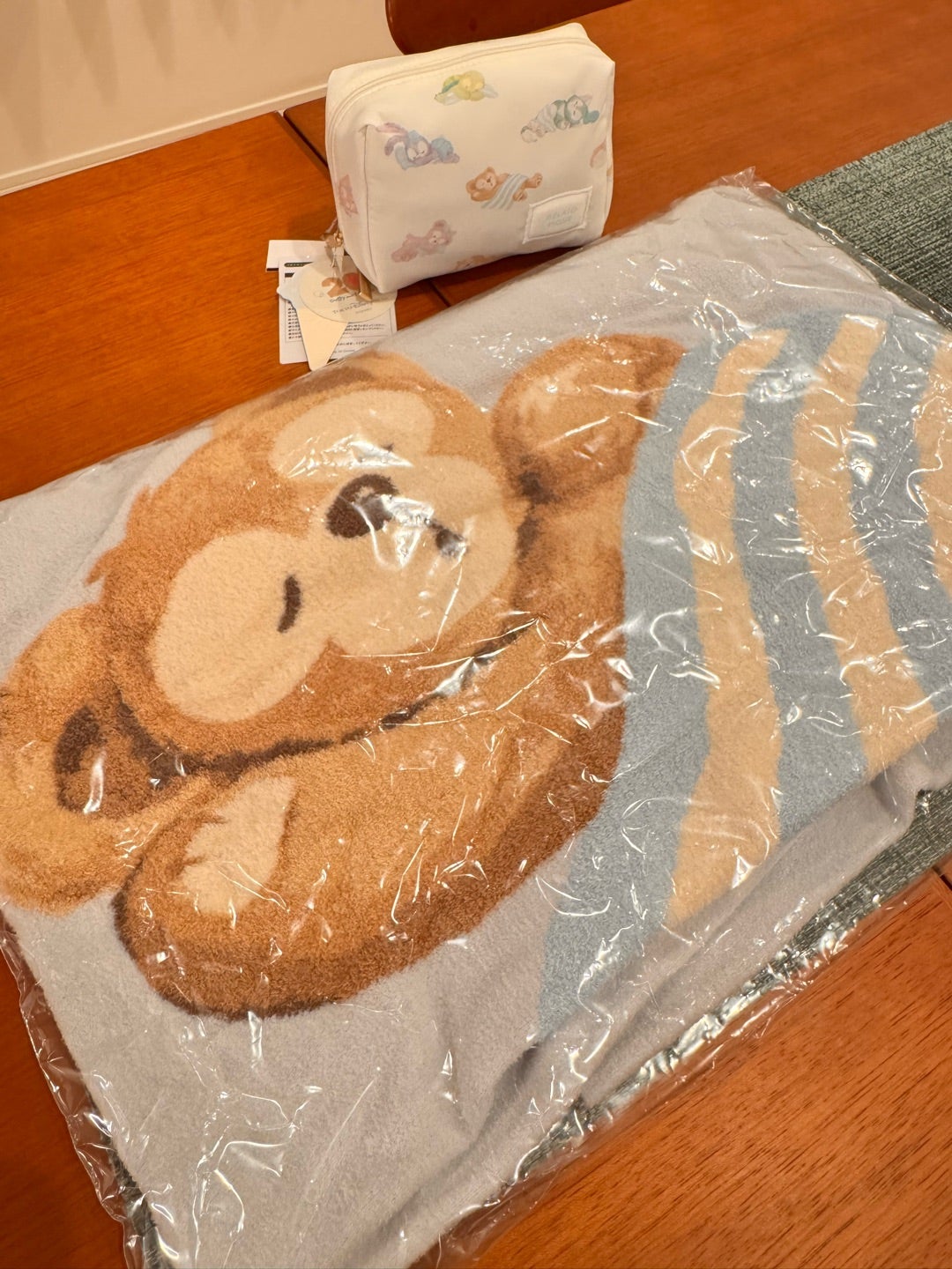 ダッフィー&フレンズ×ジェラートピケ】ダッフィーのブランケットは、ふ