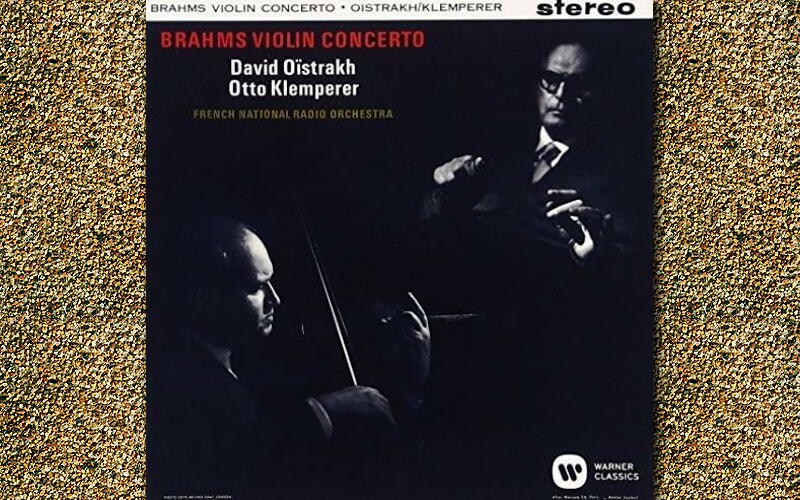 ブラームス ヴァイオリン協奏曲 オイストラフ（Vn） クレンペラー指揮