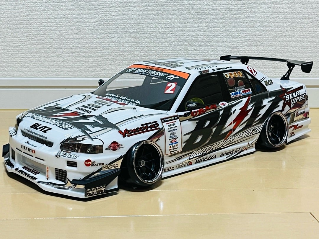 ヨコモ「BLITZ DUNLOP ER34 スカイライン」 | カッキーのラジドリ日記 ③