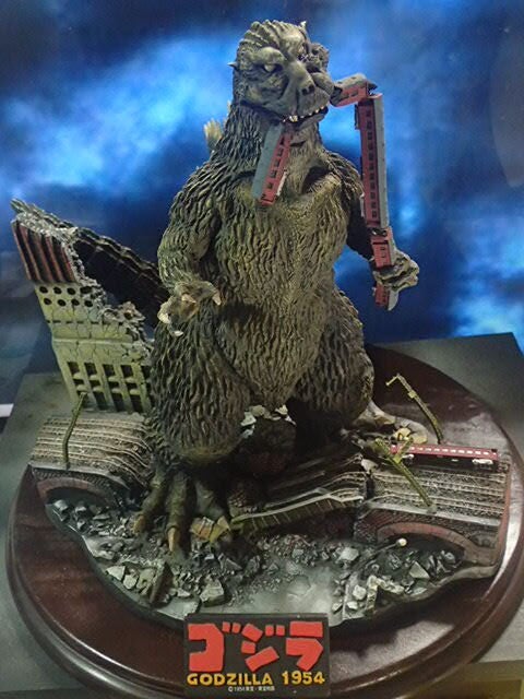 海洋堂アートプラ：初代ゴジラ・プラキット | モケーのたのしみ
