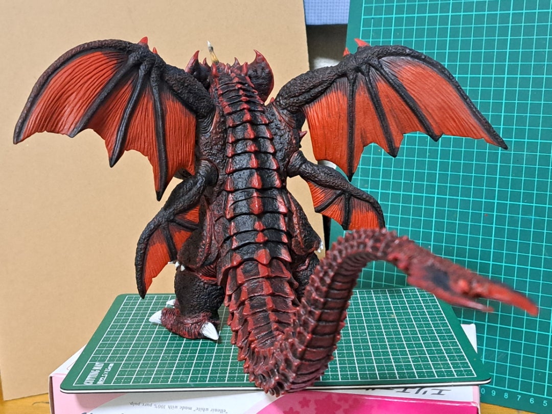 またまた、また！東宝怪獣コレクション デストロイア完全体 改造