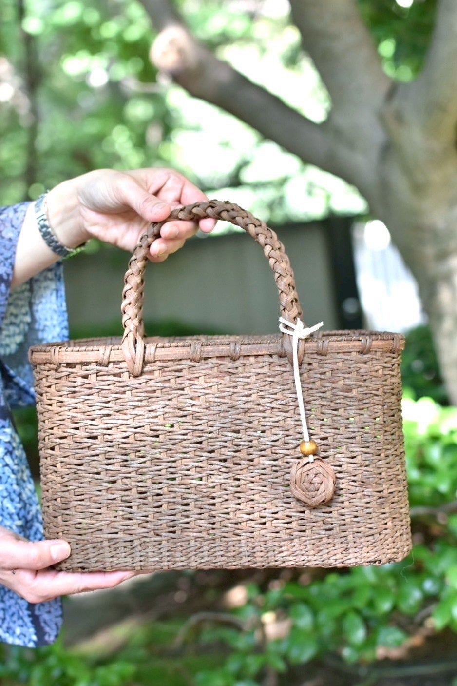 山葡萄で作るチャームワークショップ | ＊きもの都粋（といき