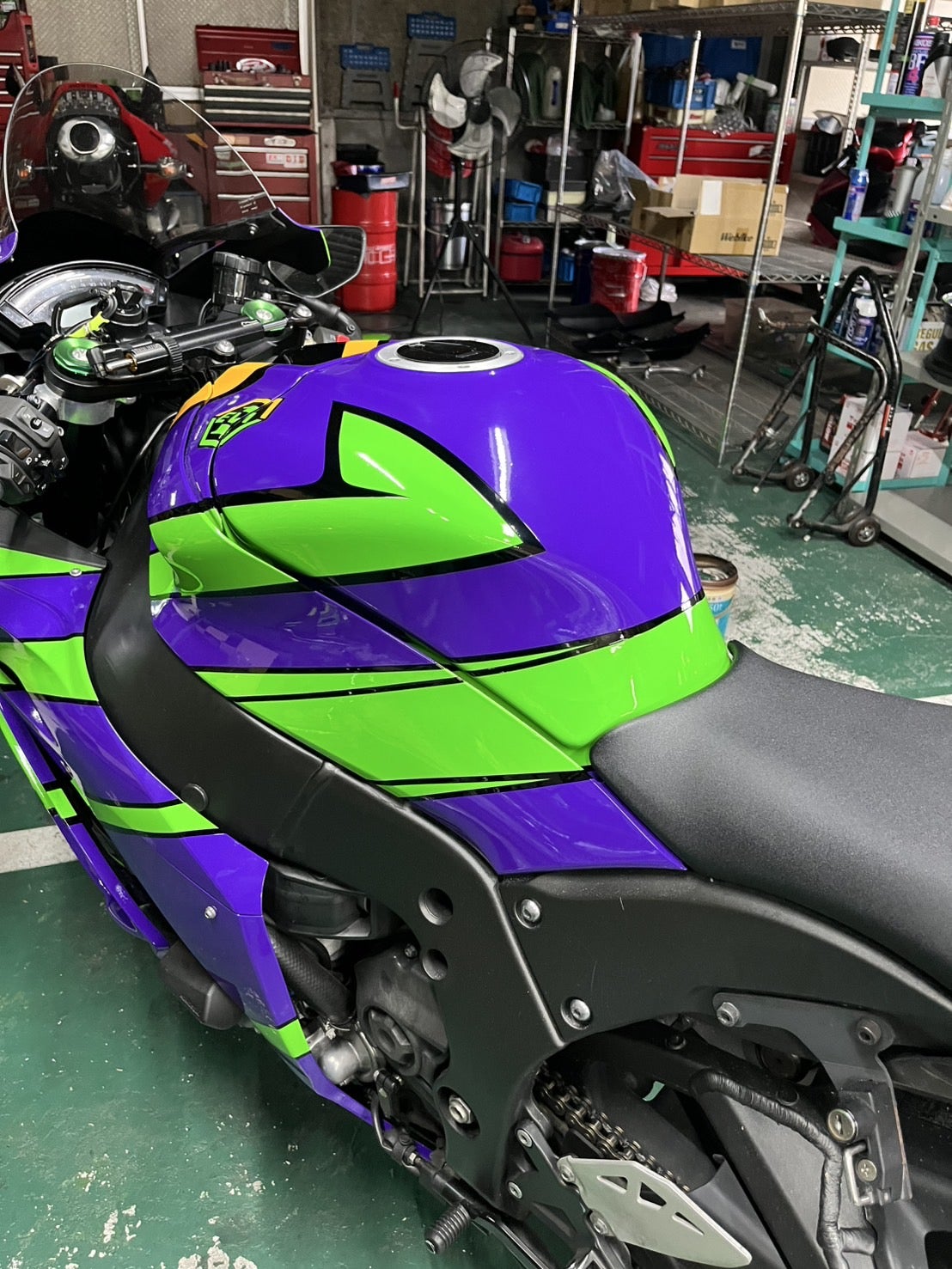 ☆オールペイント ZX-10R☆ | motorcycle service FASTERのブログ