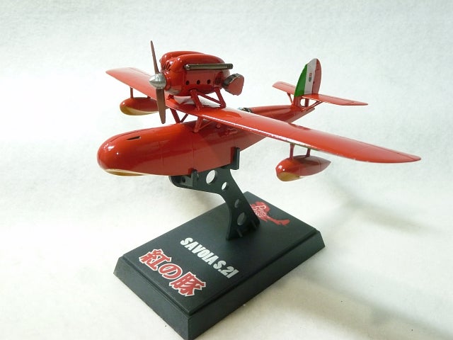 紅の豚 Savoia S.21 模型 スタジオジブリ-紅の豚 Savoia S.21