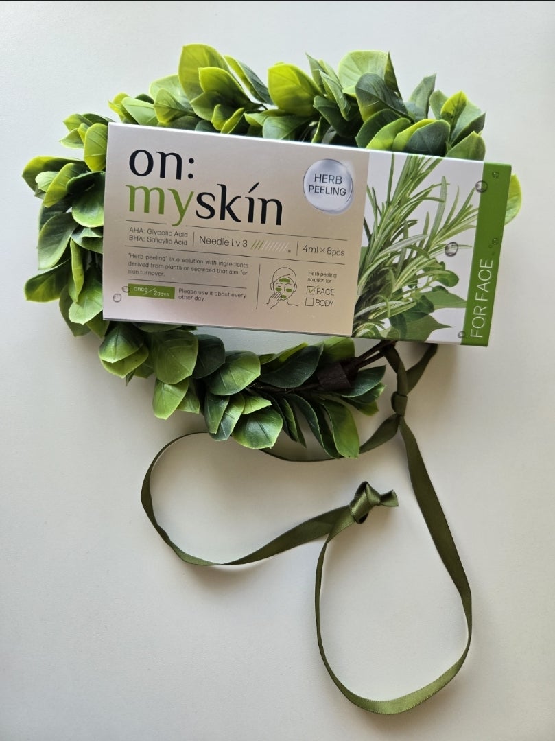 オンマイスキンのハーブピーリングを試してみた効果レポ！肌がこうなっ