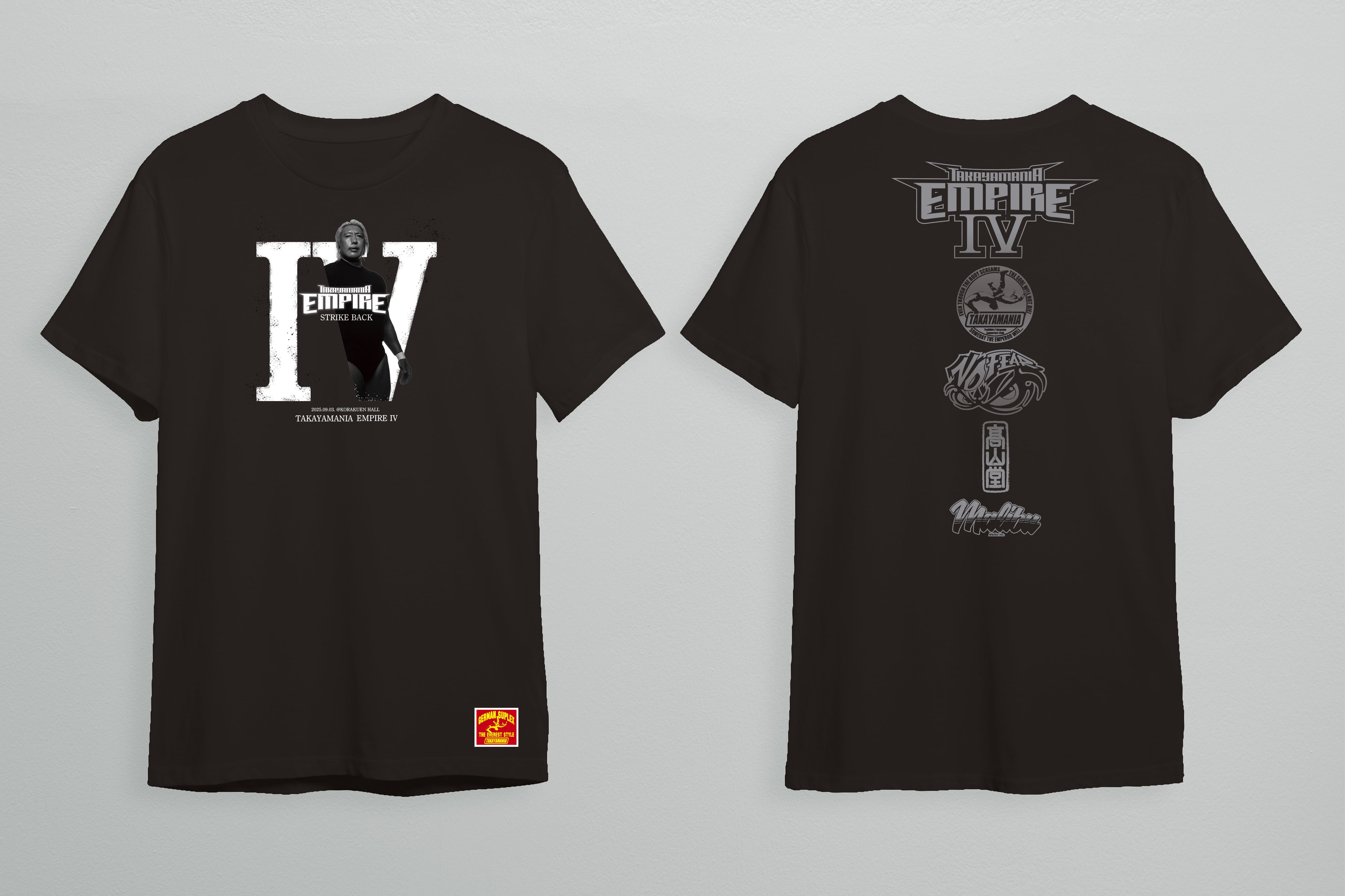 TAKAYAMANIA EMPIRE IV 販売商品のご紹介 | 高山善廣オフィシャル