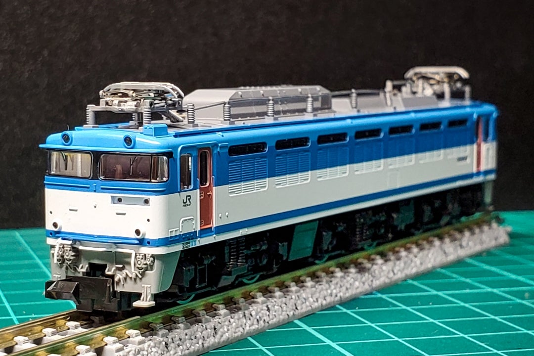 TOMIX 7162 EF81 450形(後期型)が入線しました | 鉄道模型なまけ日記