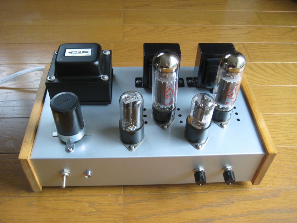 6V6 / 6L6 / EL34 コンパチブル・シングル・アンプの製作③ / 完成