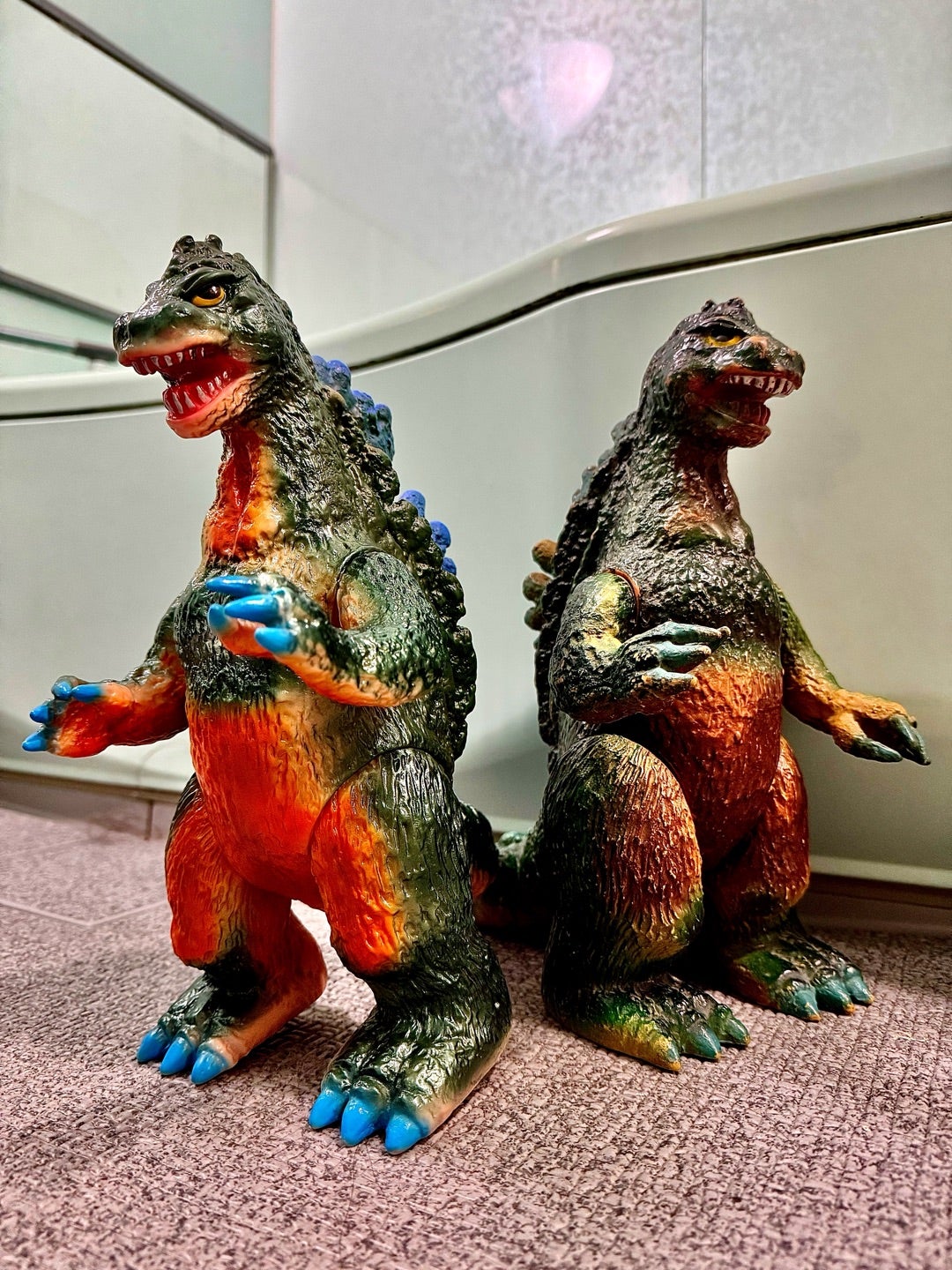 東京タワー ソフビ ブルマァク マルサン ジャイアントサイズ ゴジラ