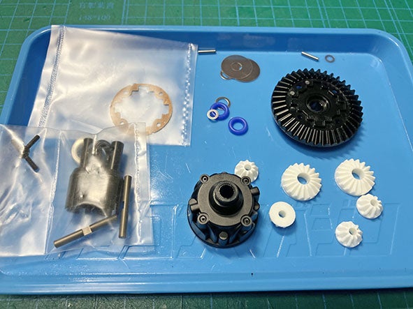 TT-02用オイル封入式ギヤデフ | サーキットの羊