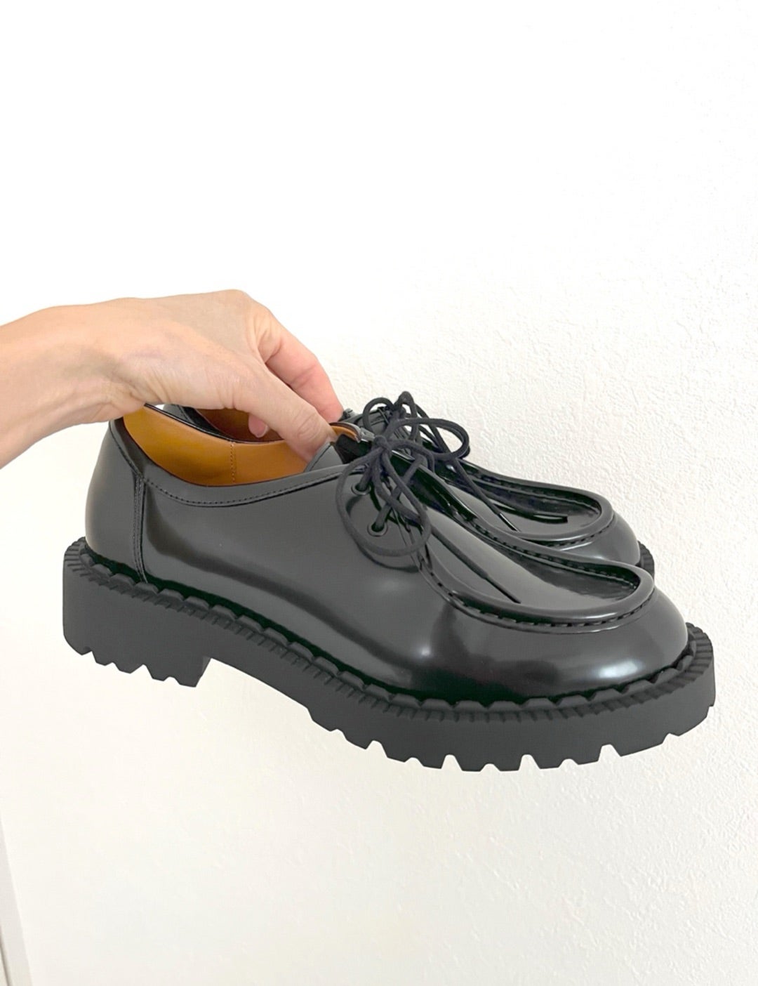 早速引き取りに行ってきたUNIQLO C【レースアップシューズ