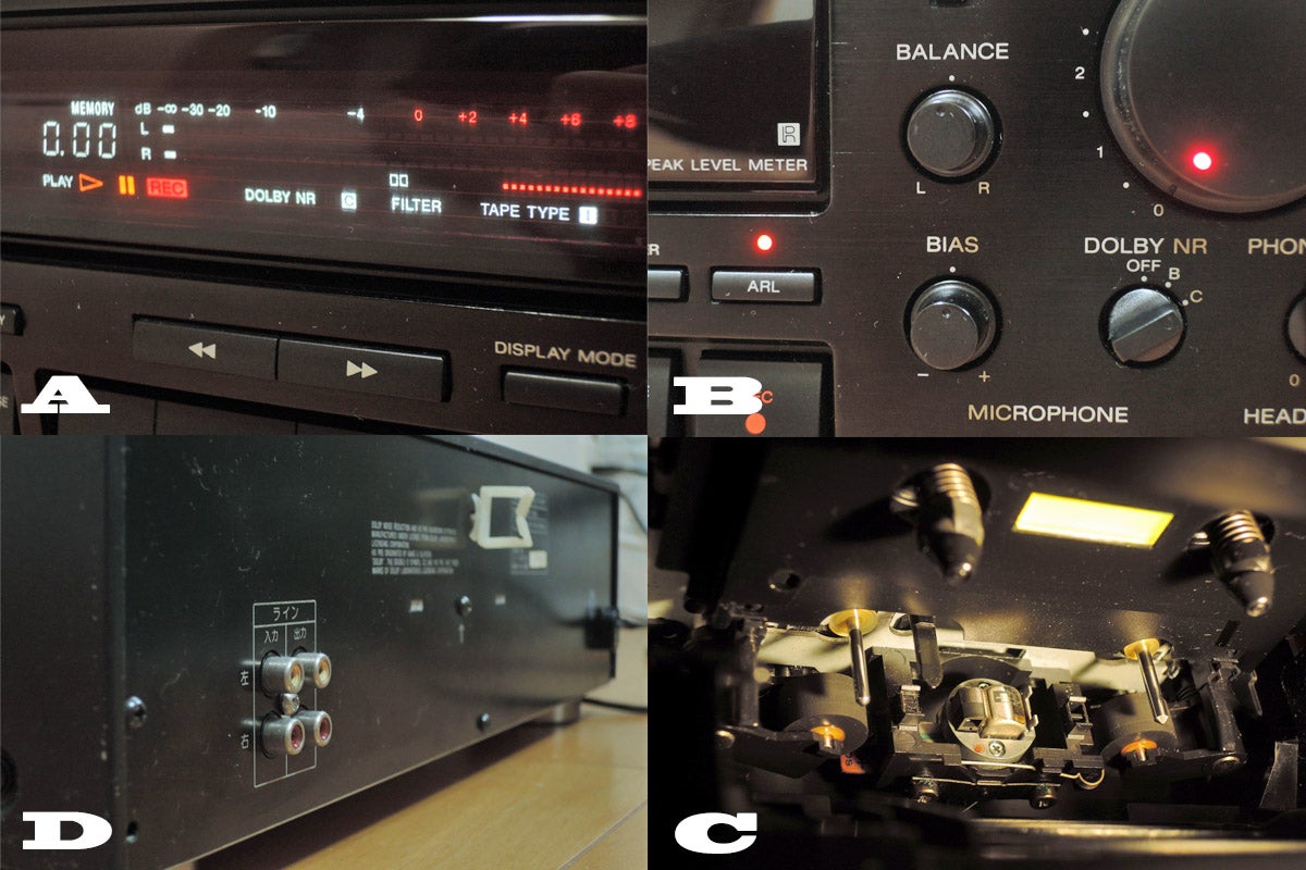 ソニー カセットデッキ「SONY TC-RX77」修理・レビュー | ヨッシー