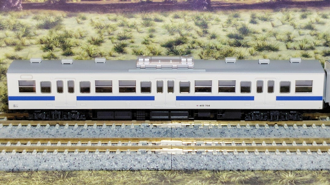 KATO 415系 (常磐線・新色) 7両基本セット 入線‼️ その② (品番10