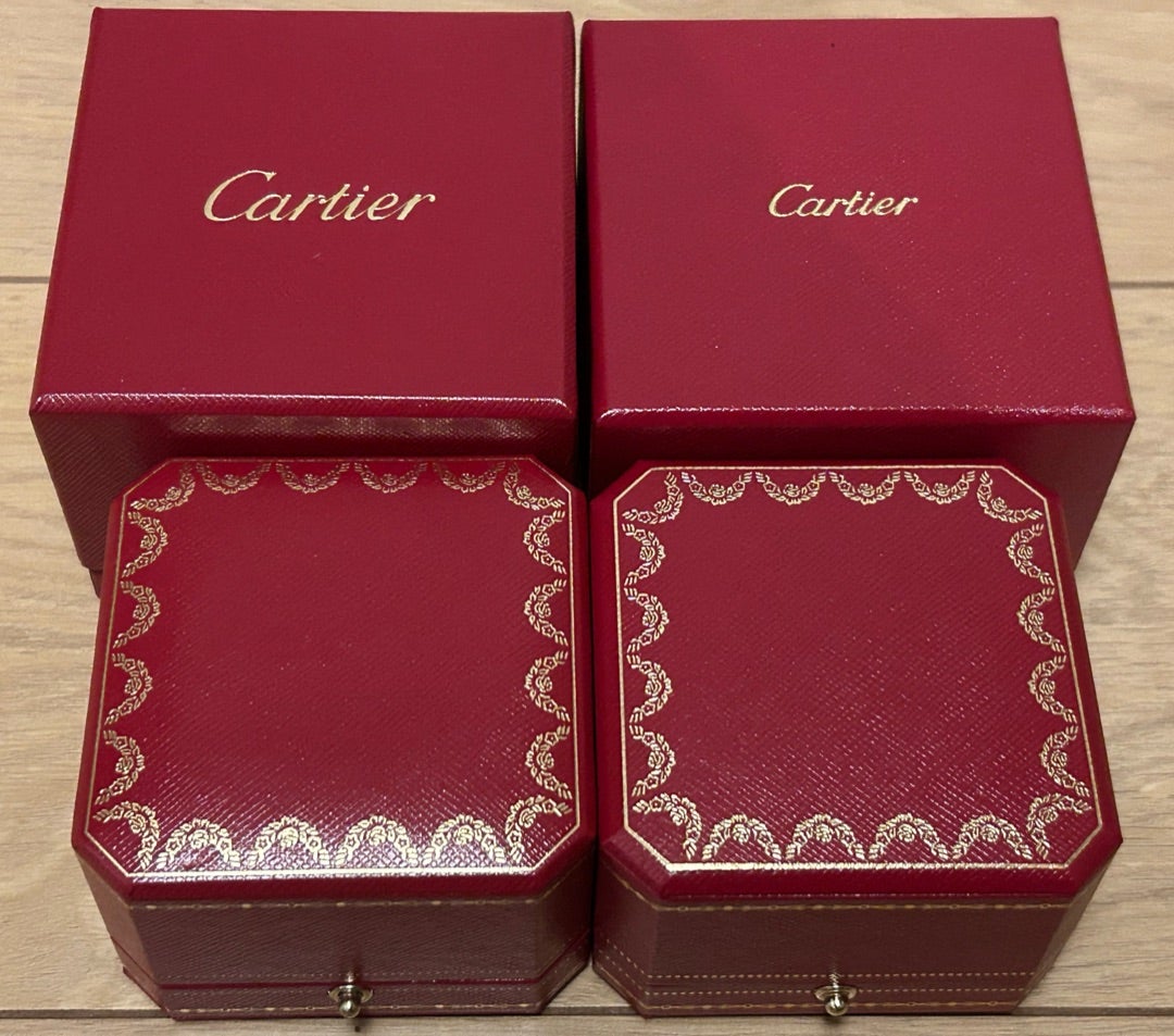 カルティエジュエリーボックスの新旧 | キヌの日々 ジュエリーや