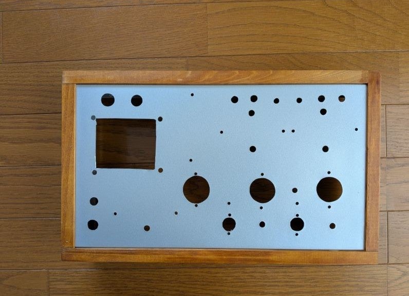 45・2A3兼用シングル・アンプの製作 ① / シャーシ加工＆部品の