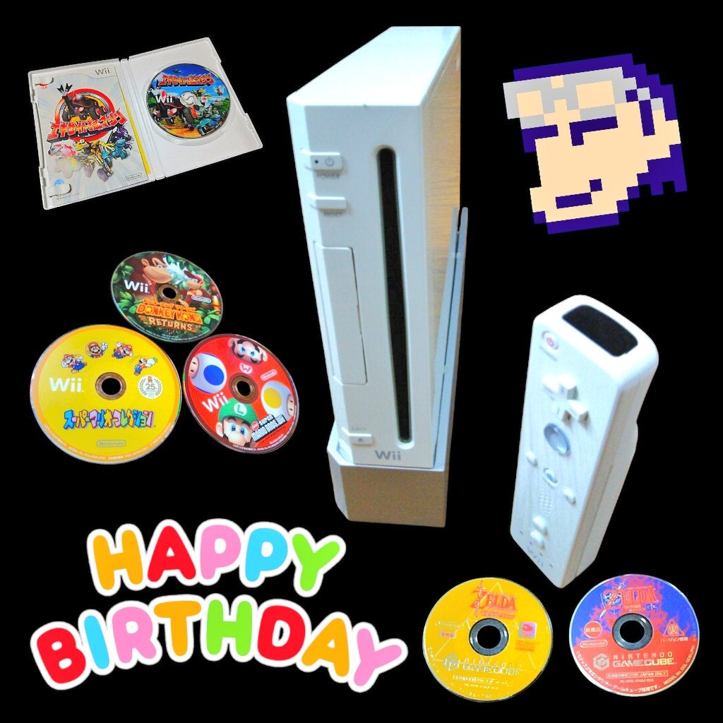 任天堂 Wii (ウィー：白) 2006年12月02日発売でした。 もう、19周年