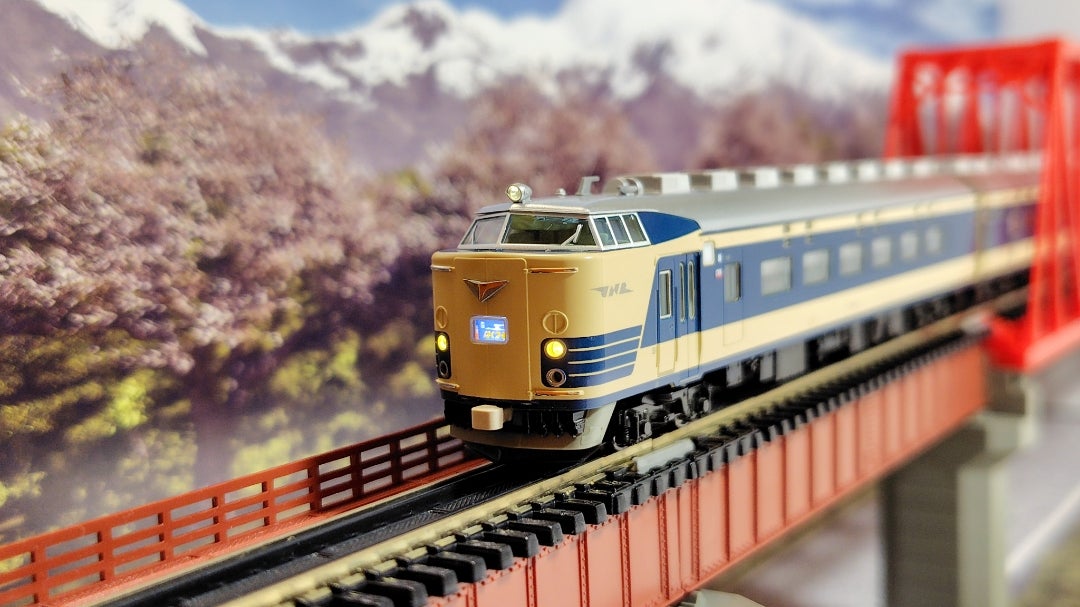 KATO 583系 6両基本セット(+3両・2両増結) 入線‼️ その④(品番10-1237