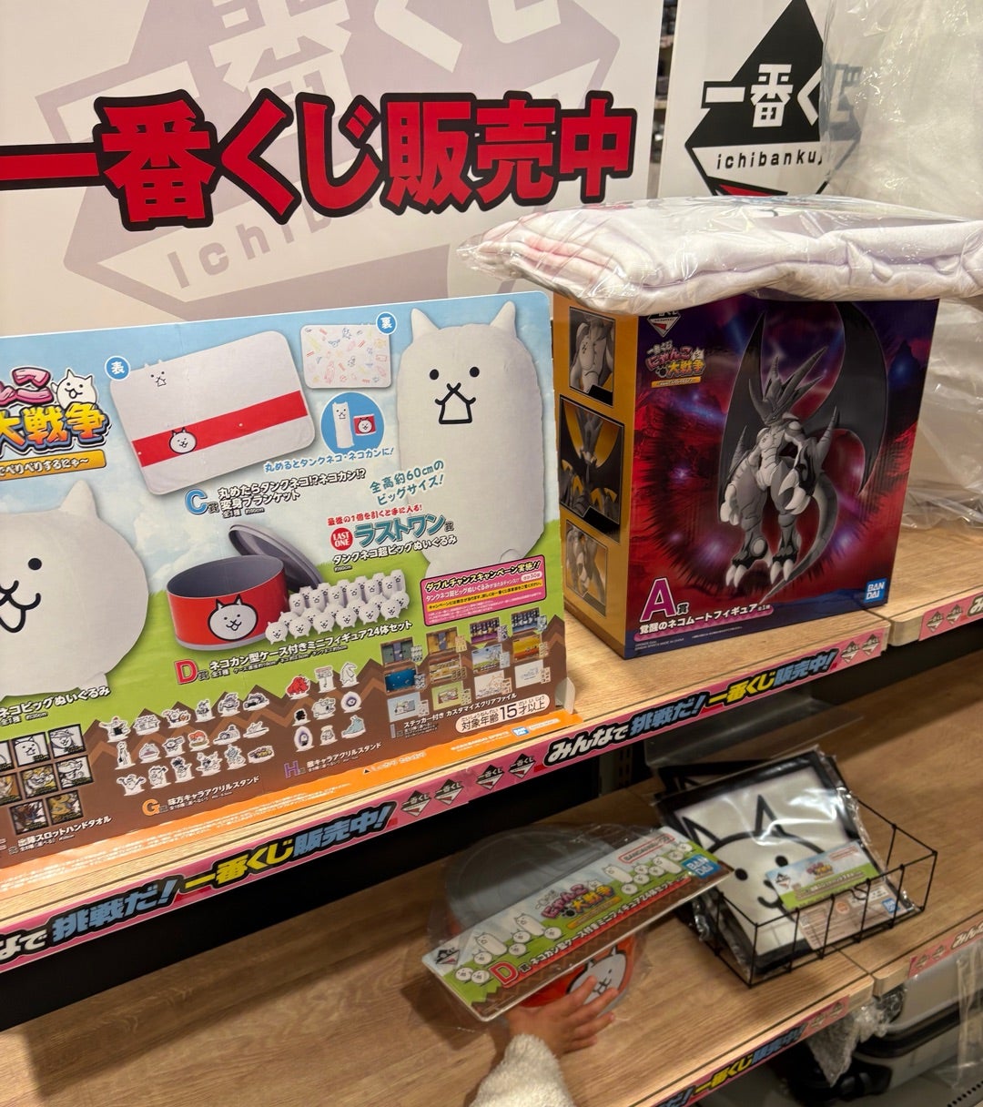 1番くじ】にゃんこ大戦争のくじでA賞GET！ | おうちごはんと兄弟子育てLIFE