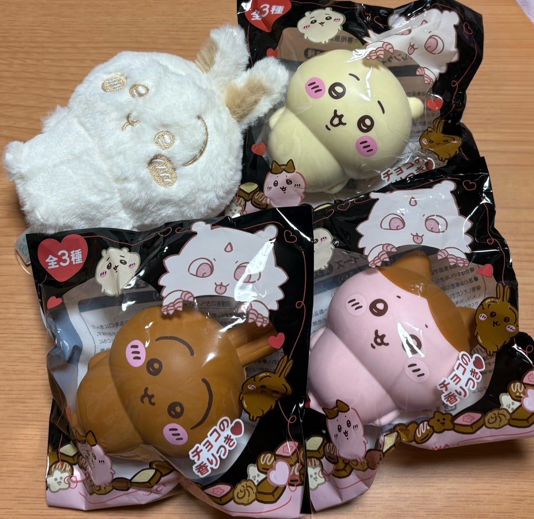 ちいかわ バレンタインスクイーズ | ちいかわ多めのコレクションブログ