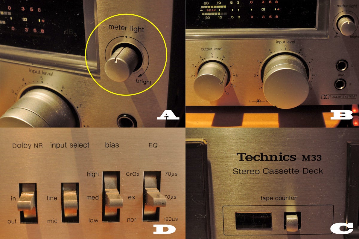 テクニクス・カセットデッキ「Technics M33」修理・レビュー