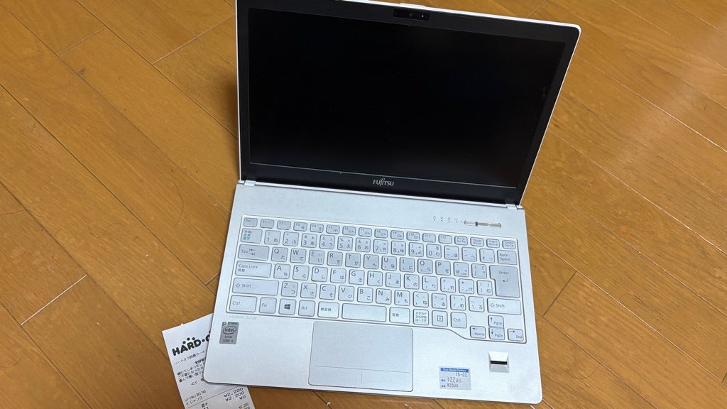 富士通 LIFEBOOK SH75/M (FMVS75MWP)を2,200円でゲット！ | 俺的ジャンカー