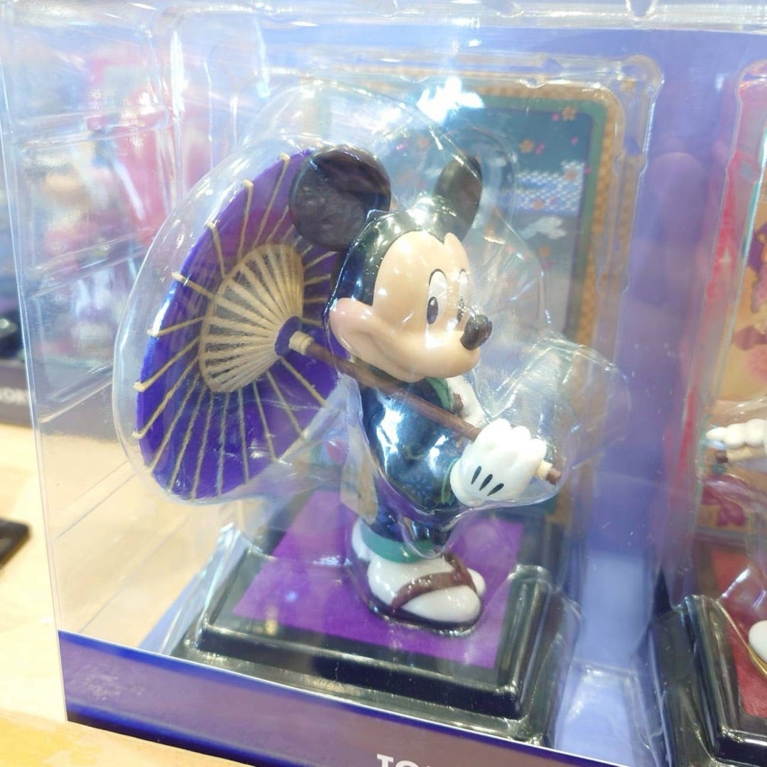 和装姿のミッキー＆ミニー！東京ディズニーリゾート フィギュアセット