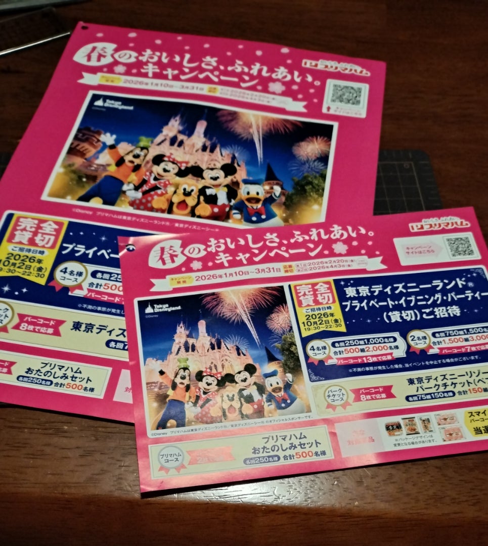 ディズニーの応募ハガキ×ケーマーずかん | りっこの懸賞＆オトク日記