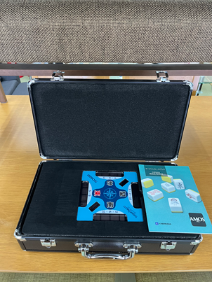 AMOS（アモス）COMPLETE GEAR 手積み麻雀牌セット✨アルミケース付