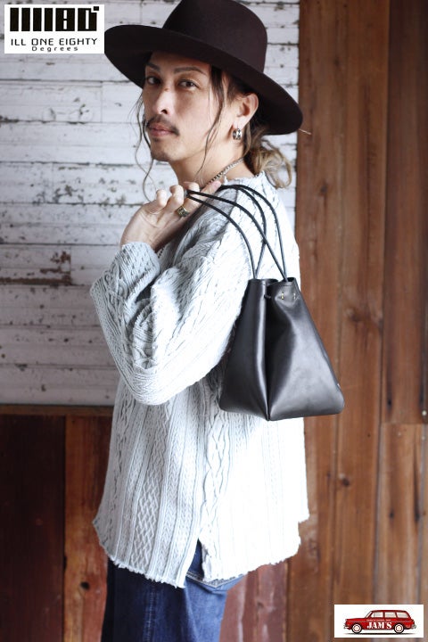 ILL180°」ホースハイド 巾着バッグ ILL261-53 | アメカジ通販セレクト