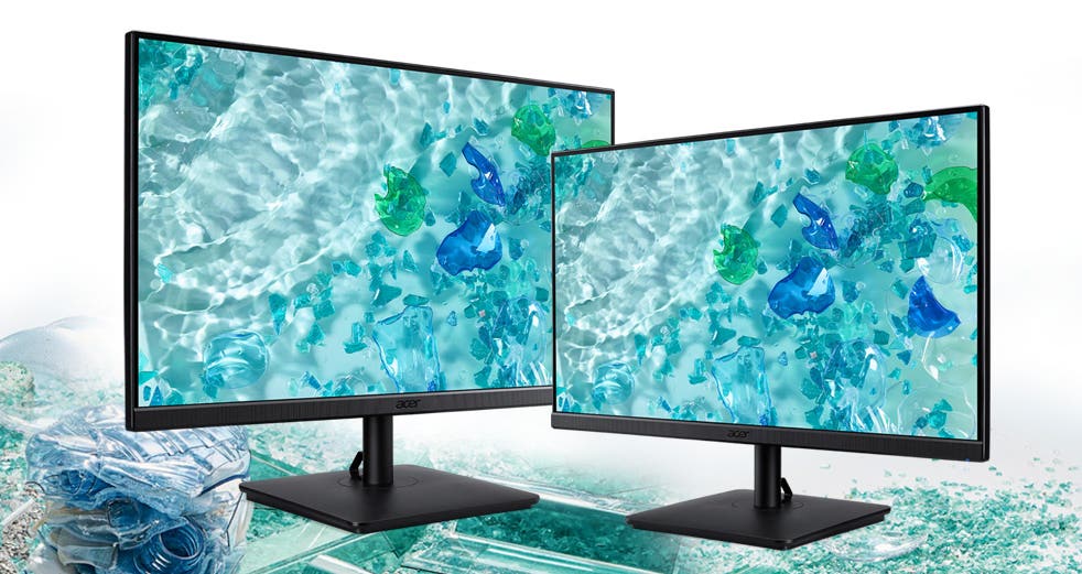 Acer Vero スタンダードモニター 23.8インチ WQHD 再生プラ85％ PIP