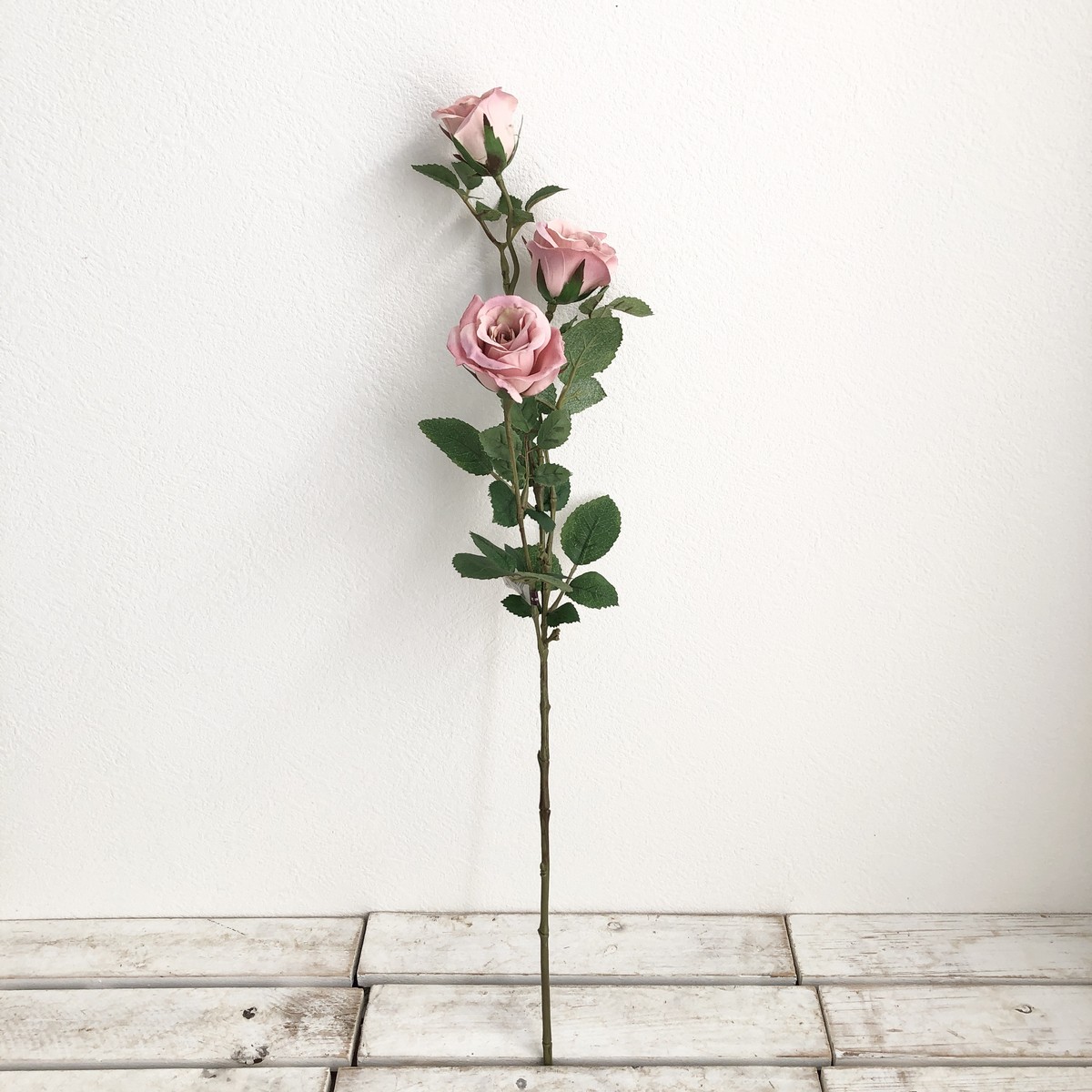 造花】アスカ/ローズ×3 #055 モーブ/A-33343-55 - 花材通販はなどんや